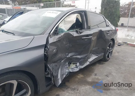 2018 Honda Accord Sport from USA, damaged, VIN 1HGCV1F35JA028654